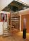 Arc Stairs Stair Type and Steel-Wood Stair Material indoor spiral stairs 